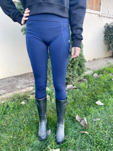 Load image into Gallery viewer, Navy winter tights - SECONDS

