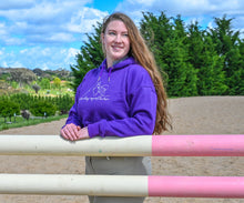 Load image into Gallery viewer, Everyday equestrian hoodie - Purple
