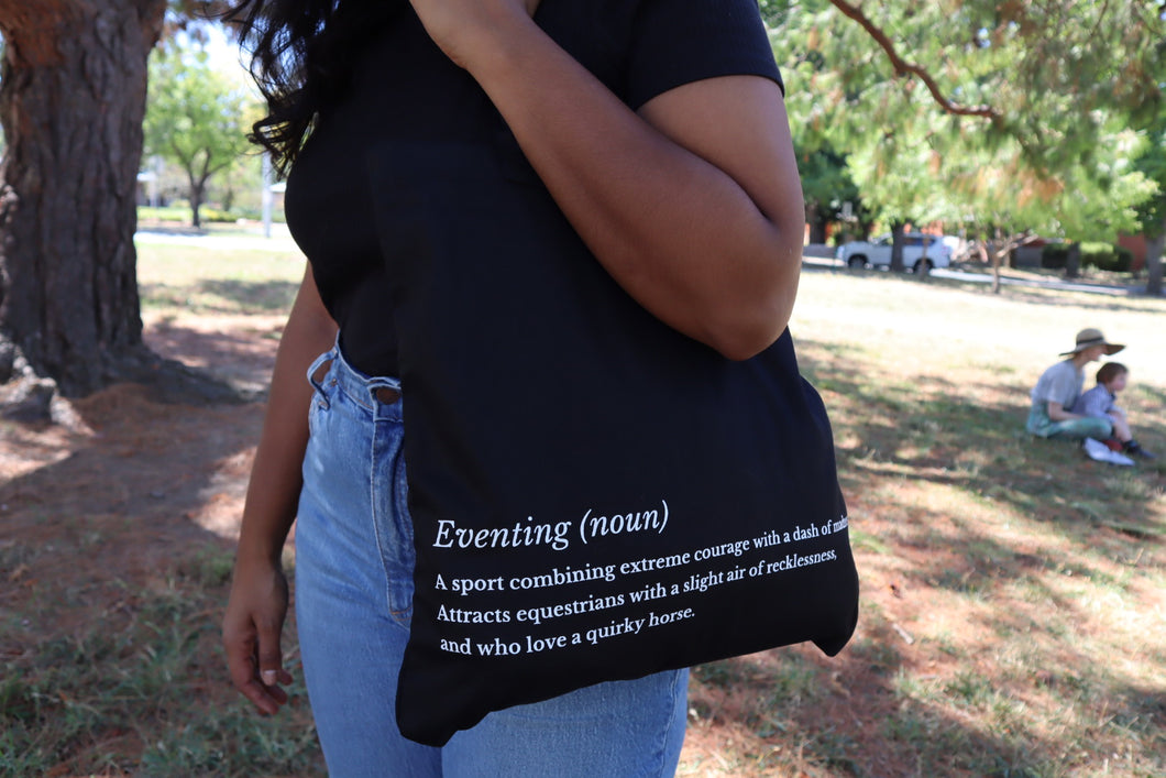 Eventing tote bag